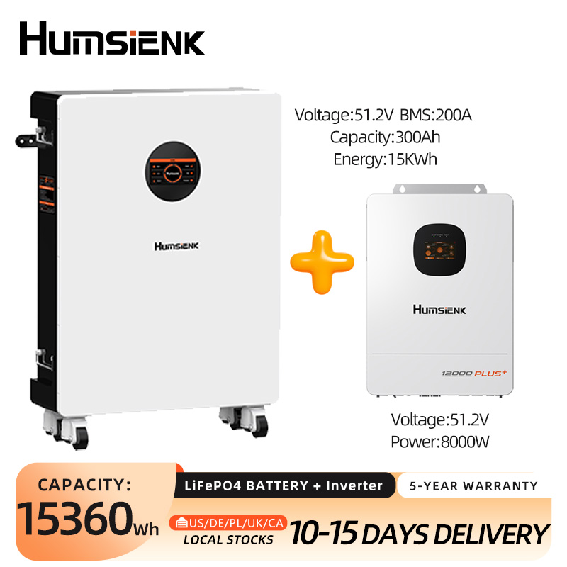 Mppt Hybrid Inverter 48V 8Kw 3 Phase - 험시엔크 48V 300Ah 리튬인산철(LiFePO4) 블루투스 배터리