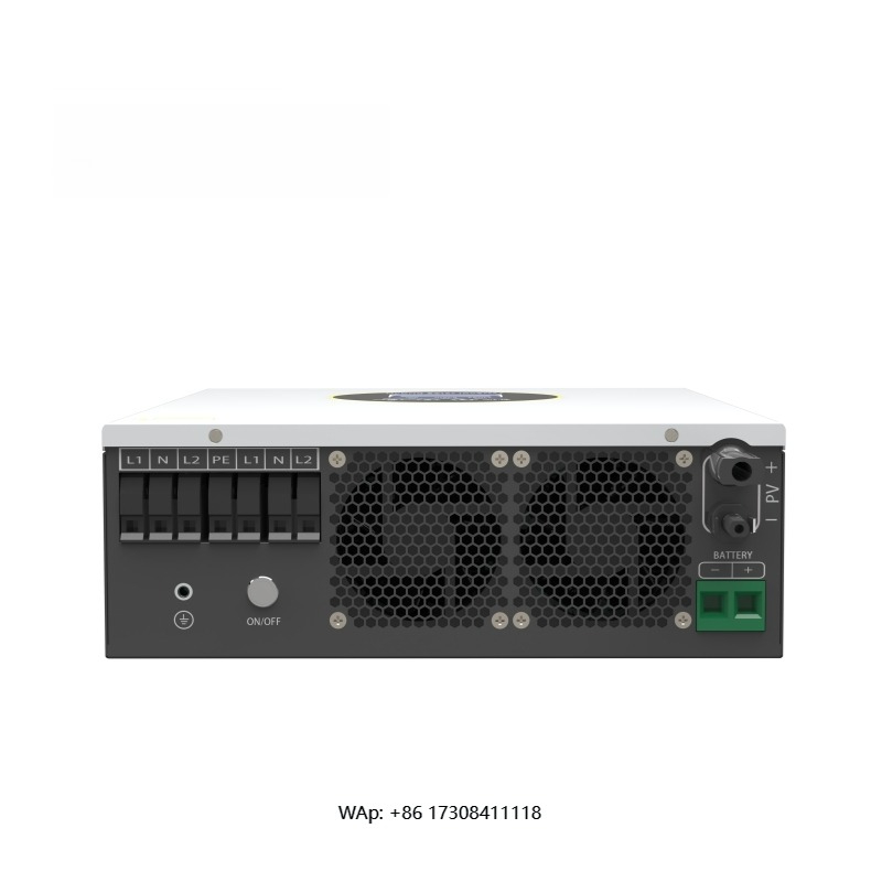 Hybrid Solar Inverter 5.5Kw Mppt 48V - 48V 6.2KW 5.5KW 고주파 태양광 인버터