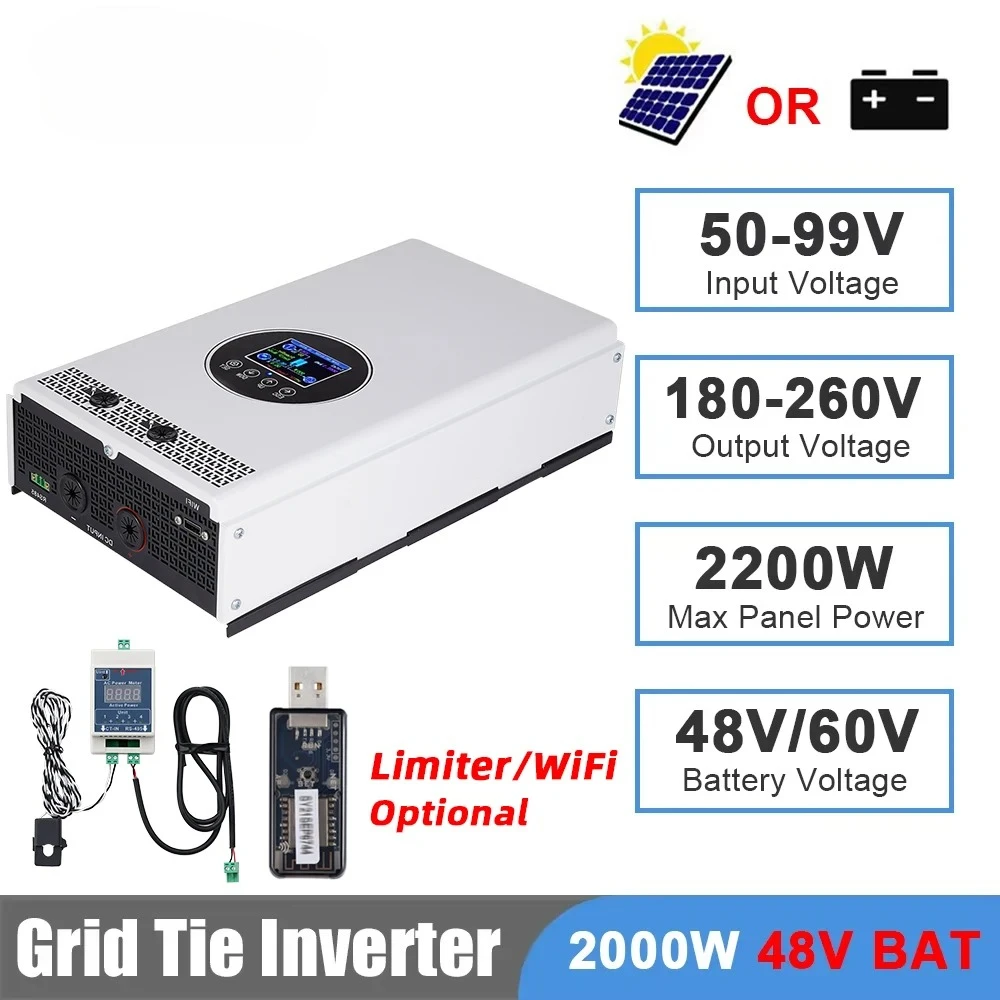 Grid Tie Inverter Limiter 2000W - 2000W 1500W 그리드 타이 인버터 입력