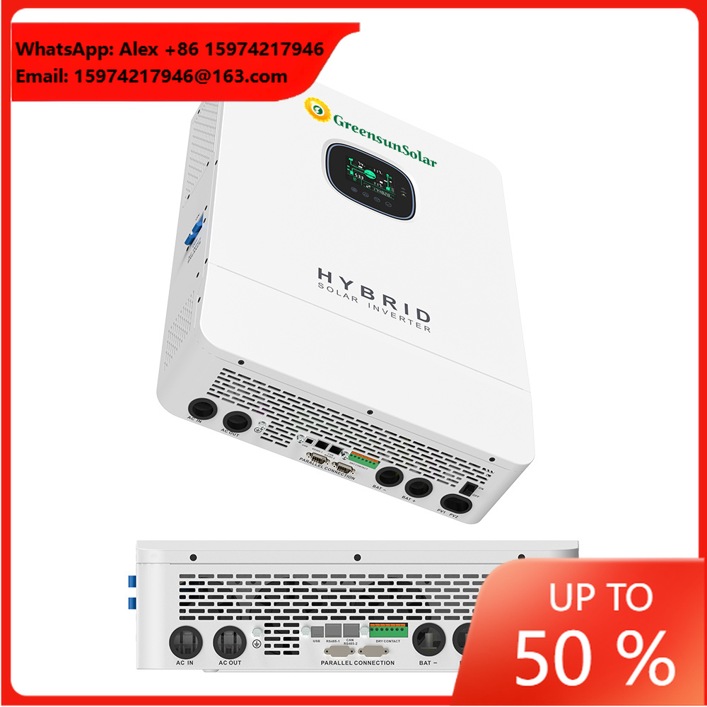 Hybrid Solar Inverter 5.5Kw Mppt 48V - MPPT 태양광 하이브리드 인버터 US 120/240V