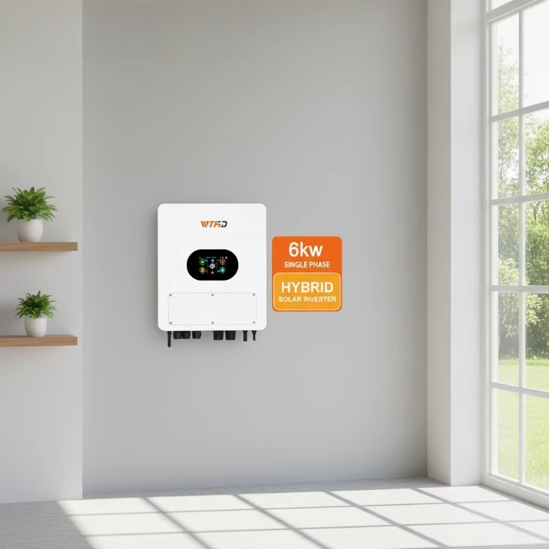 Off Grid Solar Inverter 48V 6000W - IP65 48V 6KW 하이브리드 태양광 인버터