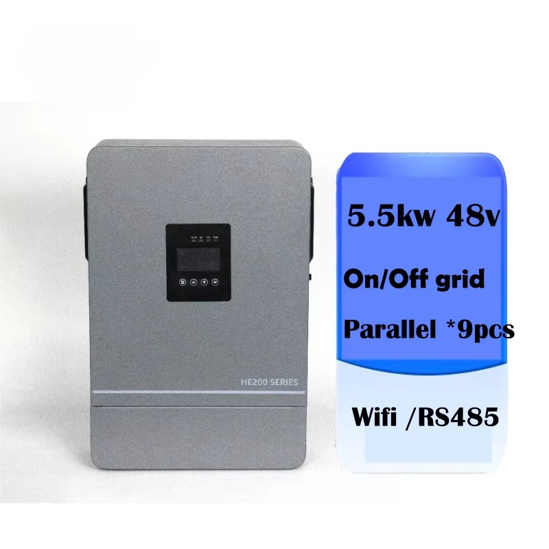 Hybrid Solar Inverter 5.5Kw Mppt 48V - 3.6kw 5.5kw 24V 48V 6.2kw 최고의