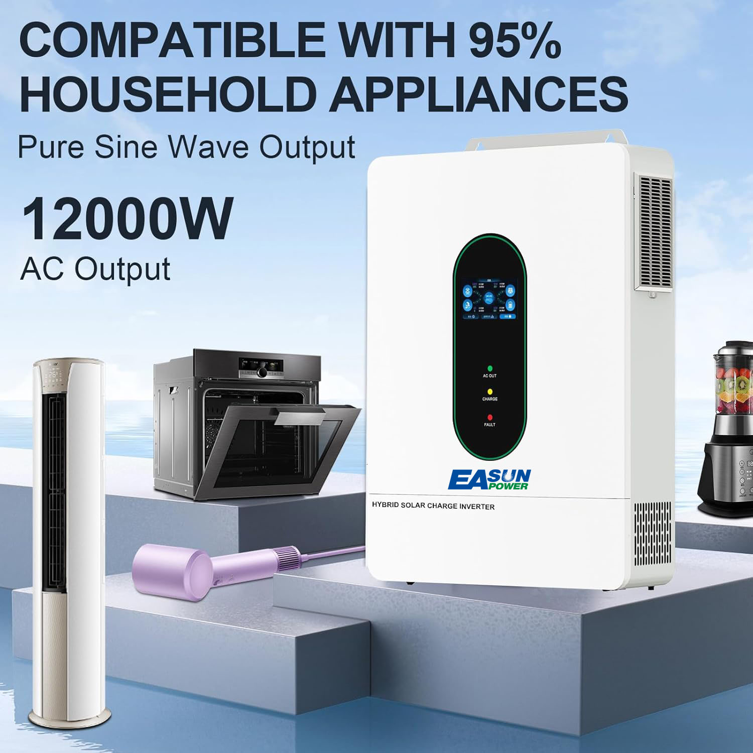 EASUN POWER 12KW 분리형 인버터 110V  - Grid Tie Inverter Limiter 2000W 리뷰 및 가격