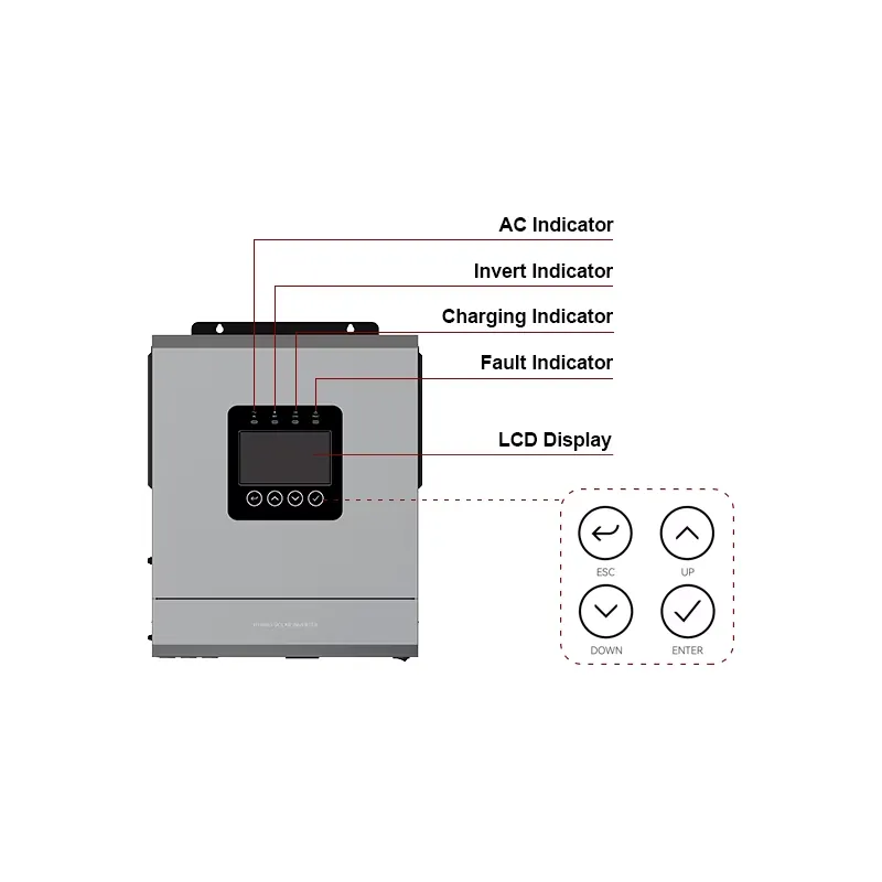 5Kw 6Kw 6.2Kw 오프그리드 MPPT 태양광 인 - Off Grid Solar Inverter 48V 6000W 리뷰 및 가격