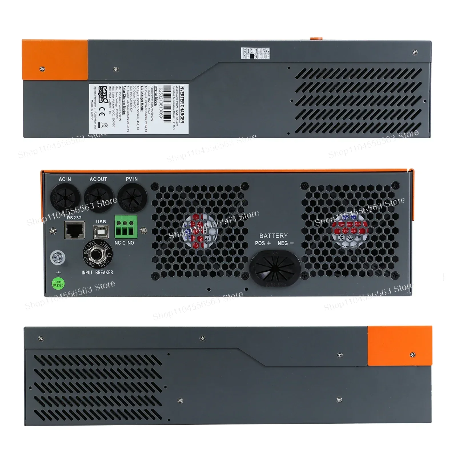 5.5KW 3상 하이브리드 태양광 인버터, MPPT 8 - Hybrid Solar Inverter 5.5Kw Mppt 48V 리뷰 및 가격