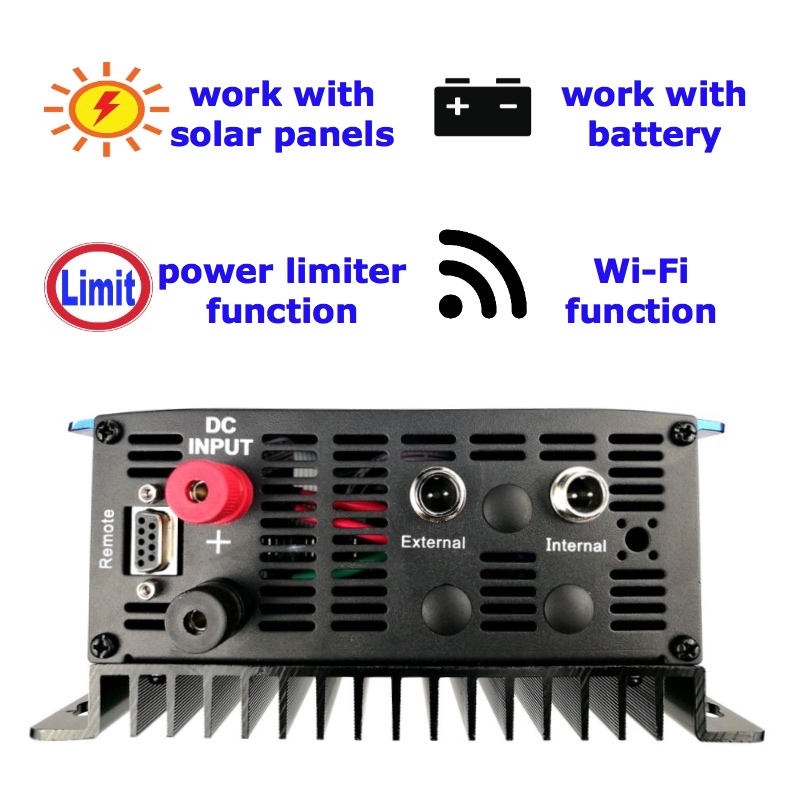 SUN-WAL-LCD 1000W/2000W MPPT 윈 - Grid Tie Inverter Limiter 2000W 리뷰 및 가격