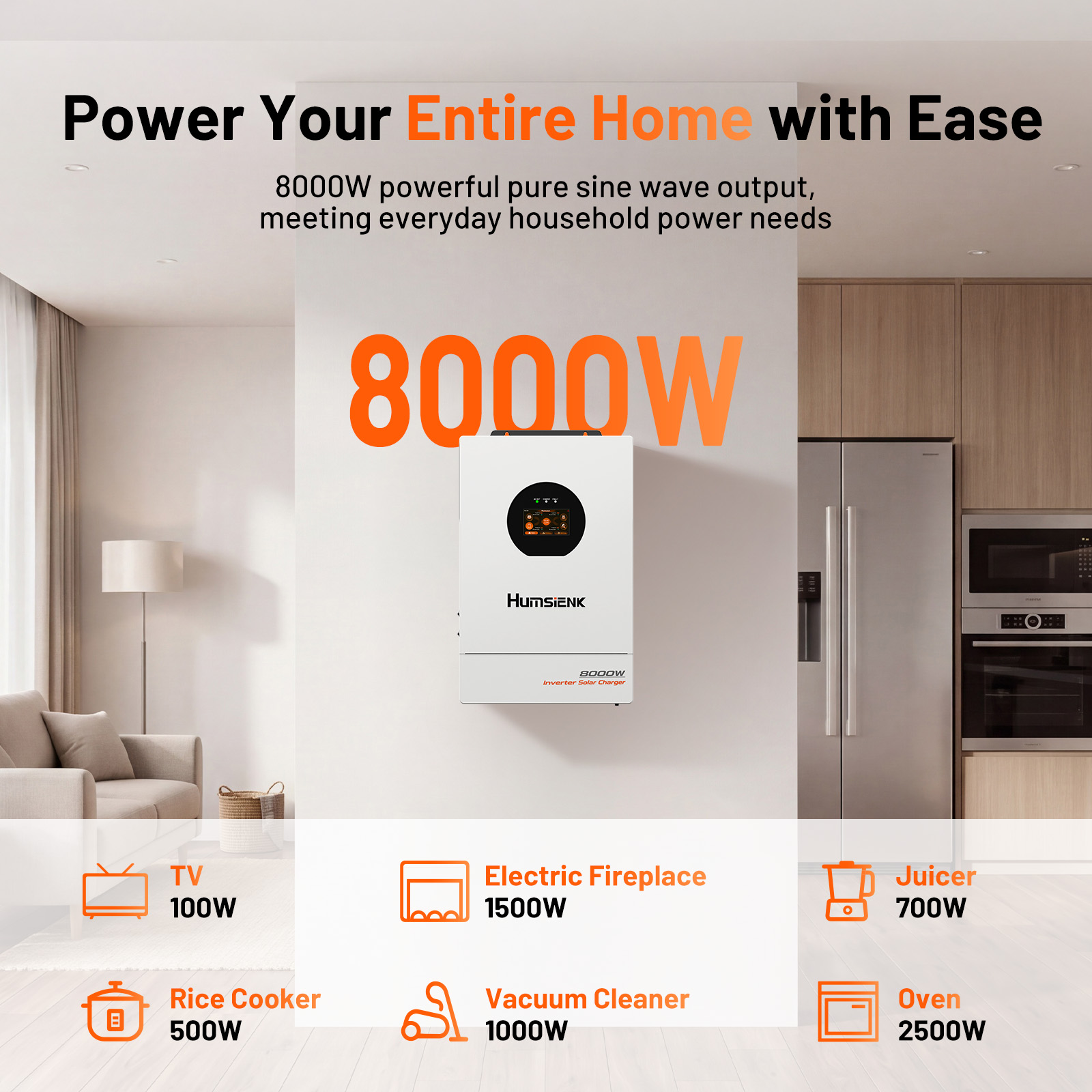 험시엔크 48V 8KW 3-in-1 태양광 하이브리드  - Mppt Hybrid Inverter 48V 8Kw 3 Phase 리뷰 및 가격