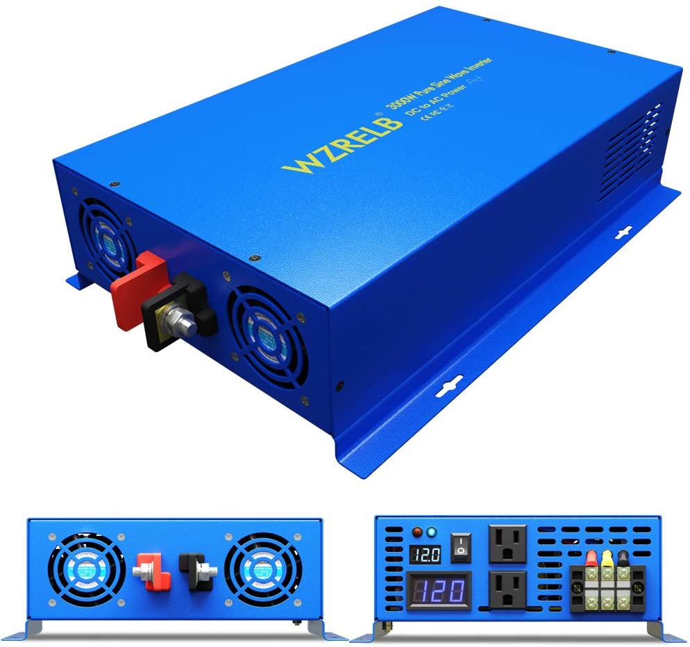 순수 사인파 전력 인버터 3000W 24V 220V 태 - Inverter Pure Sine Wave 60Hz 120V 3000W 리뷰 및 가격