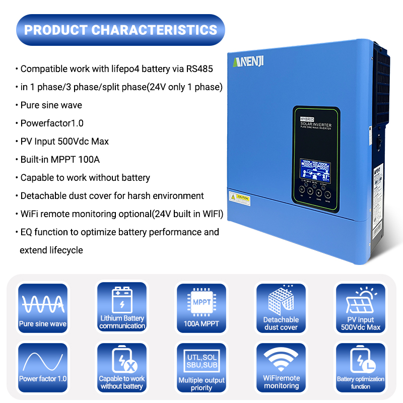 24V 3000W 120V 오프그리드 태양광 인버터 4 - Inverter Pure Sine Wave 60Hz 120V 3000W 리뷰 및 가격