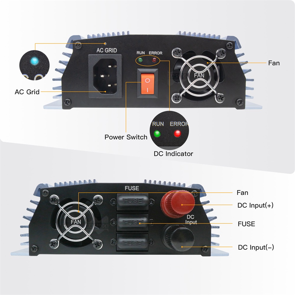 18V 24V 36V 1400W 태양광 그리드 타이 인 - Micro Inverter 1400W Solar Grid Tie 리뷰 및 가격